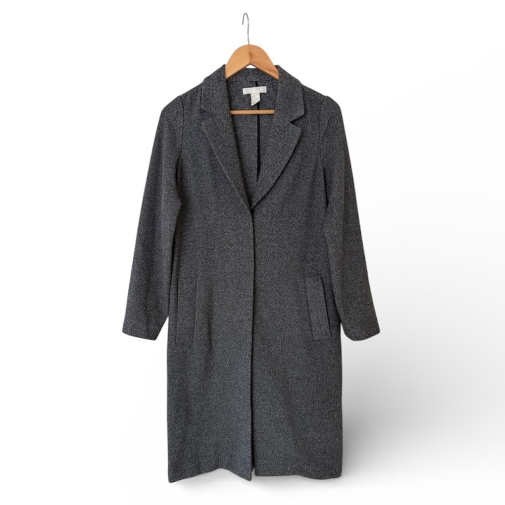 H&M Women's Gray Oversized Coat